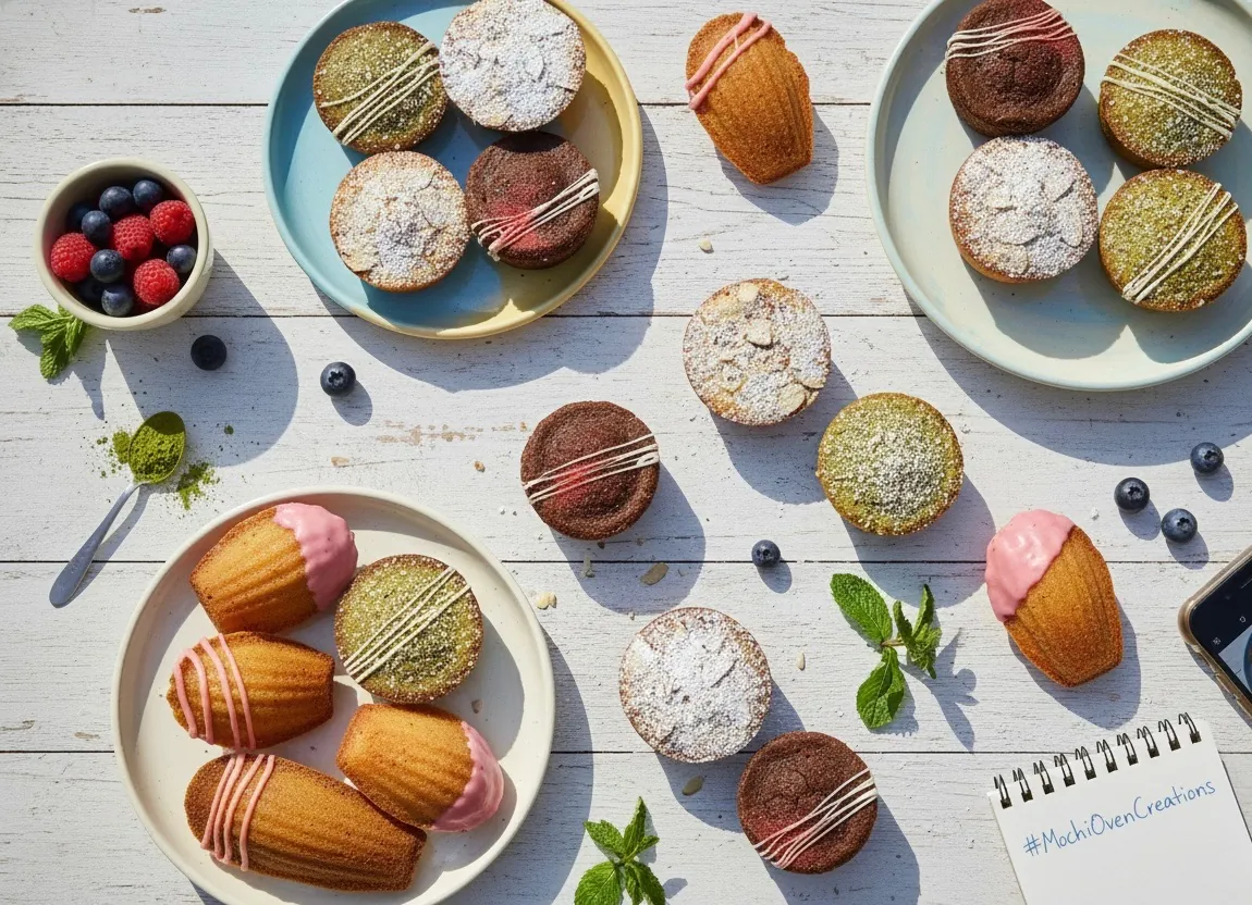 Fresh handmade mochi treats from The Mochi Oven